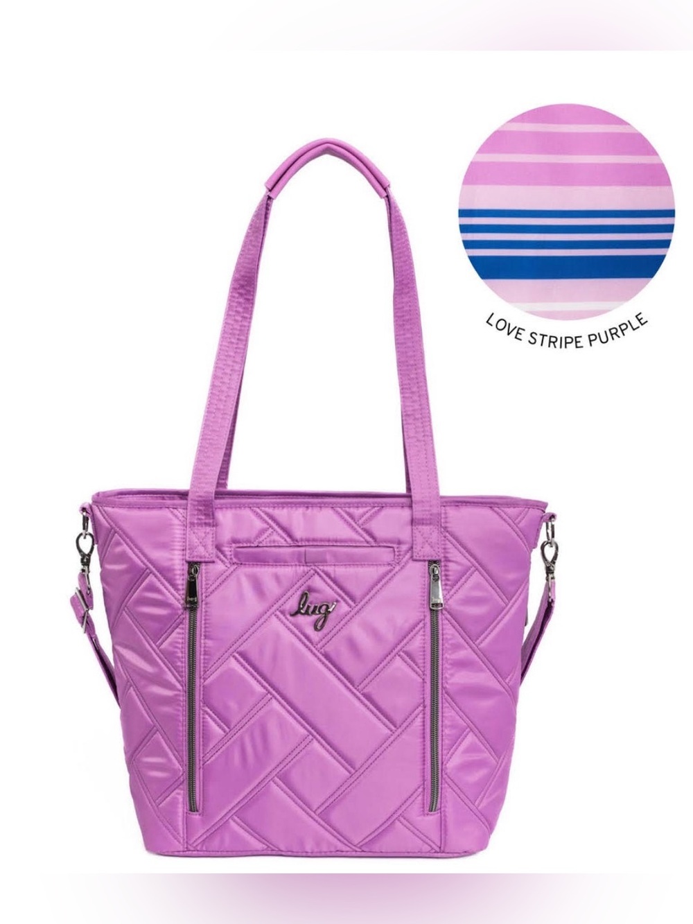 Lug Rally Tote Bag Acai Berry HTF
